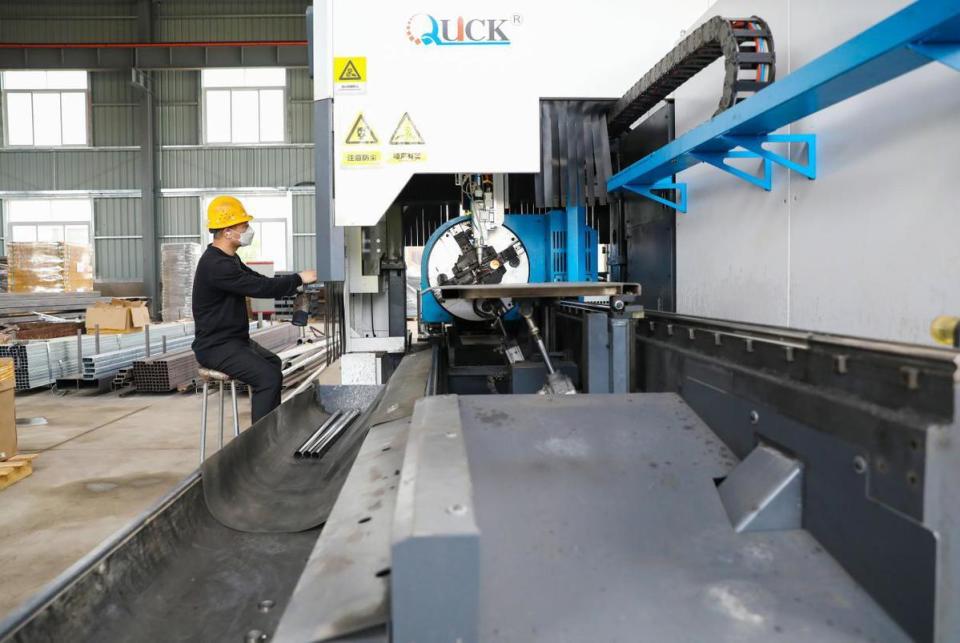 河北滦南 订单满产势头劲，滦南衡器俏销海外